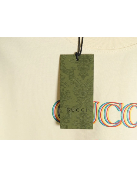 Gucci double-shadow logo short sleeve,Gucci