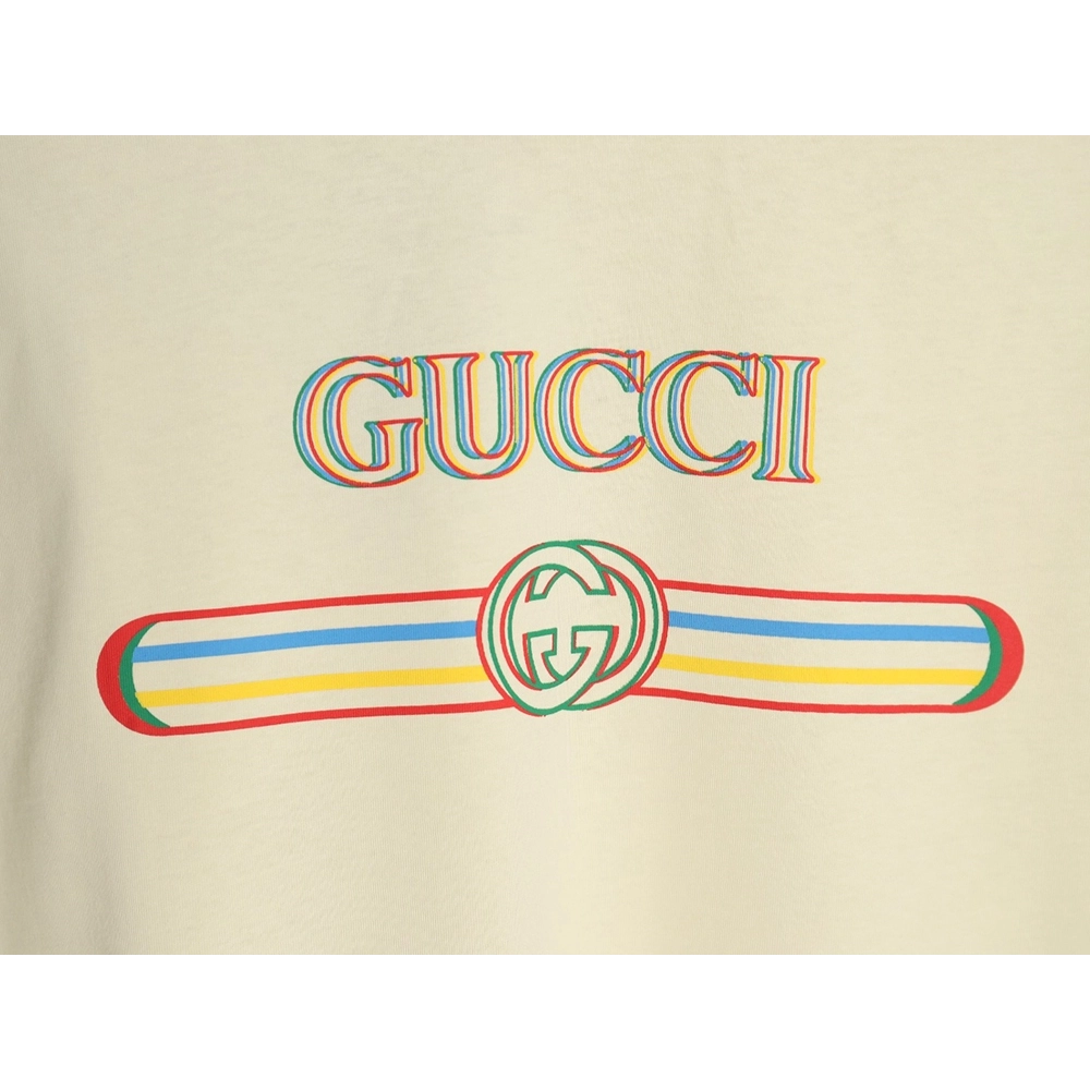 Gucci double-shadow logo short sleeve,Gucci