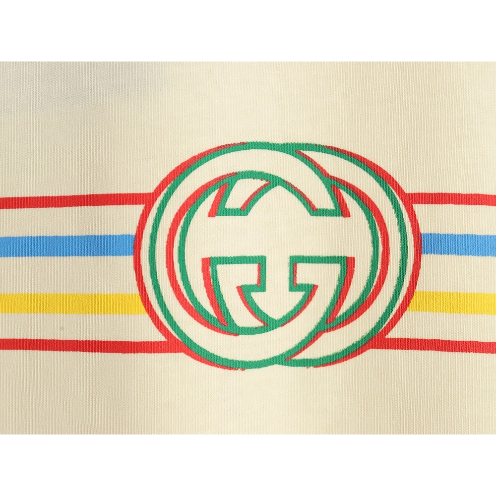 Gucci double-shadow logo short sleeve,Gucci