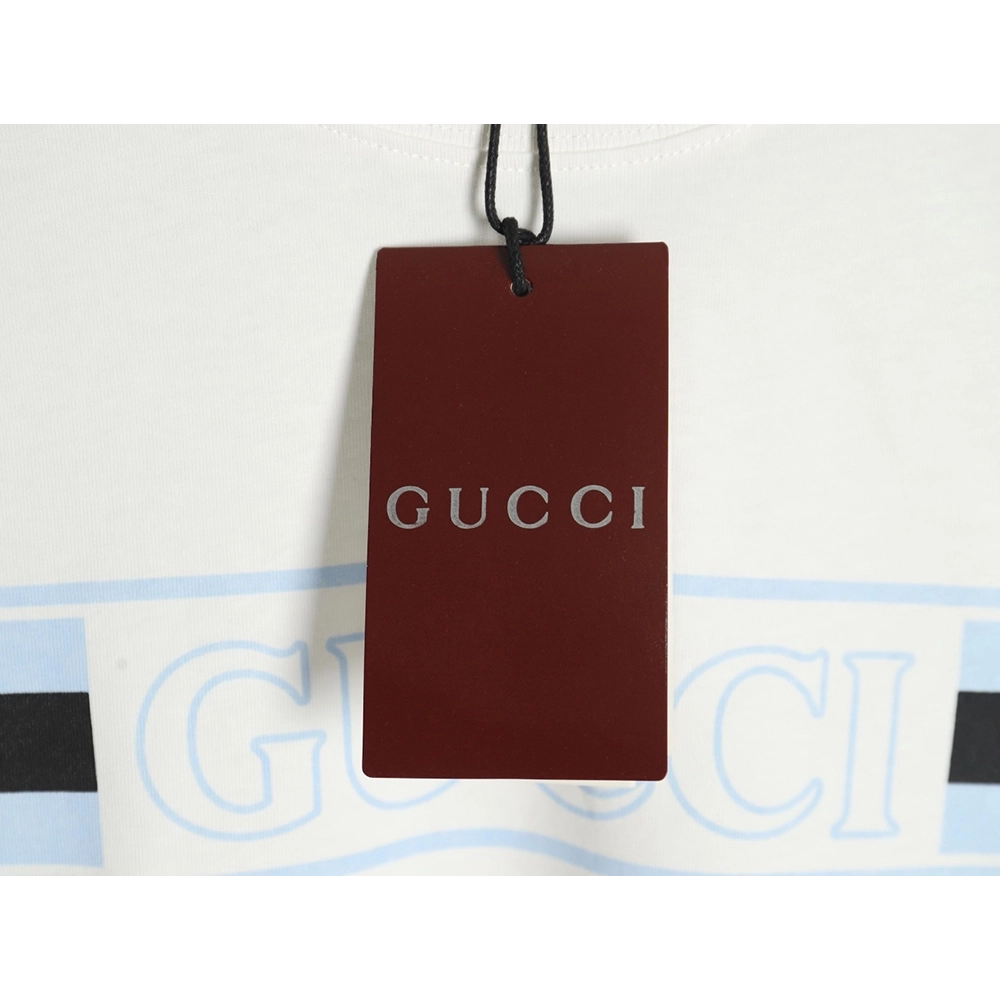 Gucci hollow letter logo print short sleeve,Gucci