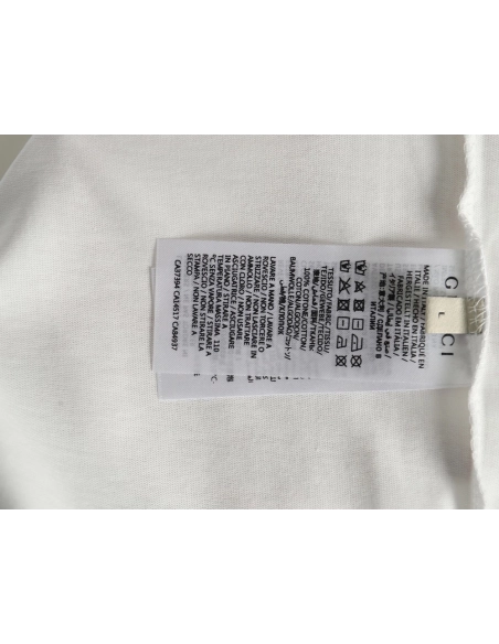 Gucci hollow letter logo print short sleeve,Gucci