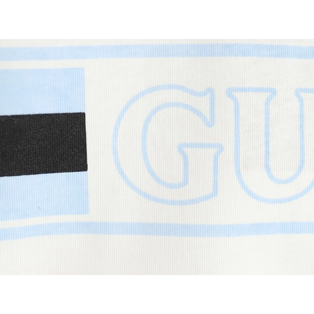 Gucci hollow letter logo print short sleeve,Gucci