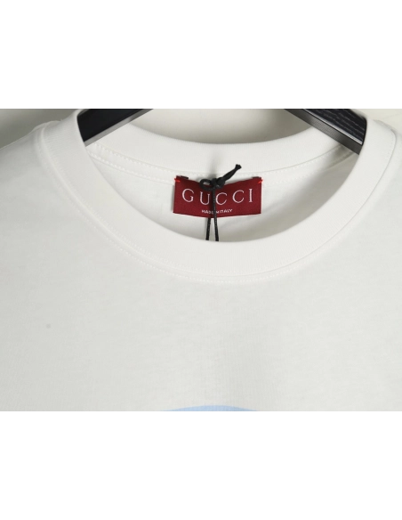Gucci hollow letter logo print short sleeve,Gucci