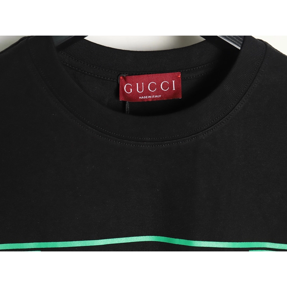 Gucci hollow letter logo print short sleeve,Gucci