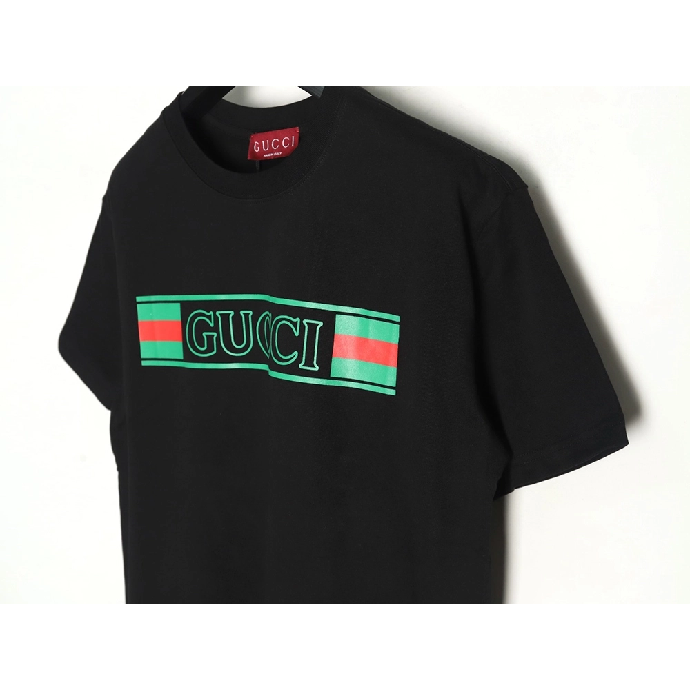 Gucci hollow letter logo print short sleeve,Gucci