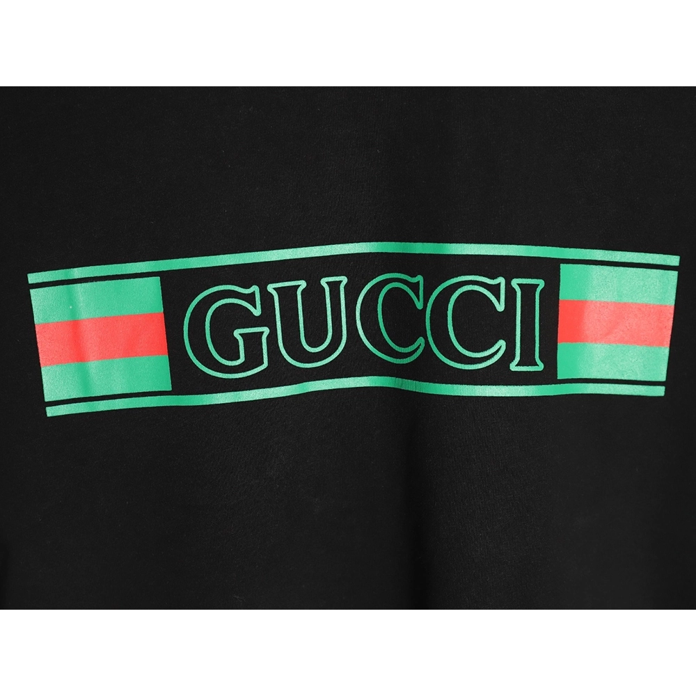 Gucci hollow letter logo print short sleeve,Gucci