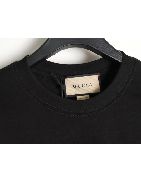 Gucci rainbow lettering short sleeves,Gucci