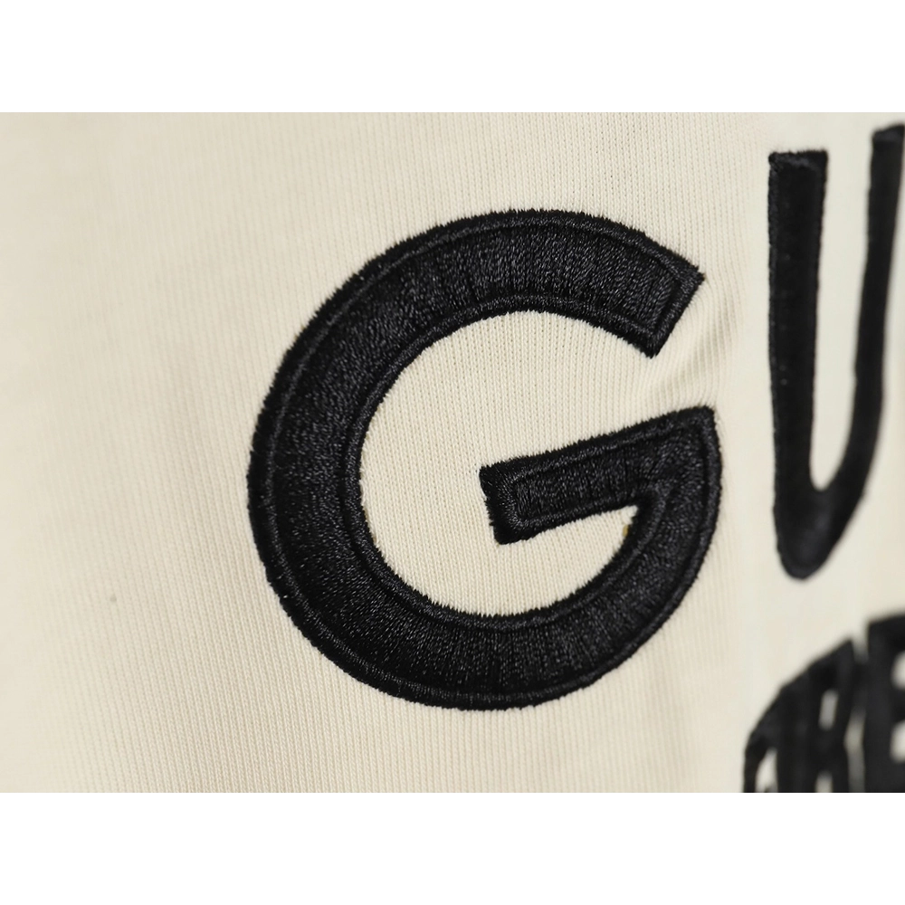 Gucci classic 1921 letter embroidered logo pattern short sleeve,Gucci