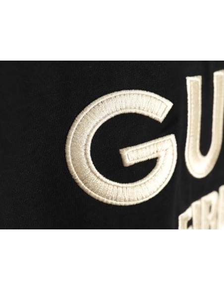 Gucci classic 1921 letter embroidered logo pattern short sleeve TSK1,Gucci