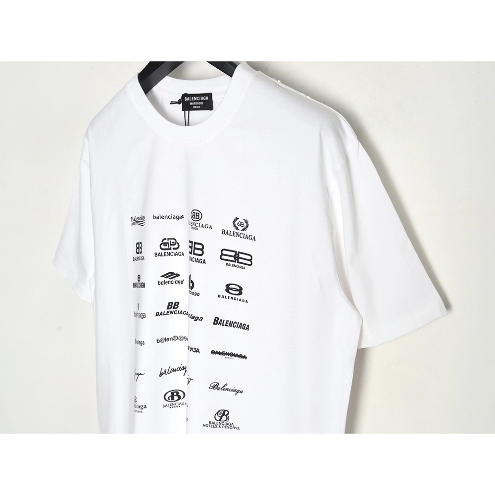 Balenciaga multilingual print short-sleeved T-shirt,Balenciaga