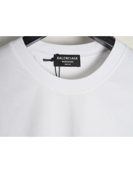 Balenciaga multilingual print short-sleeved T-shirt,Balenciaga