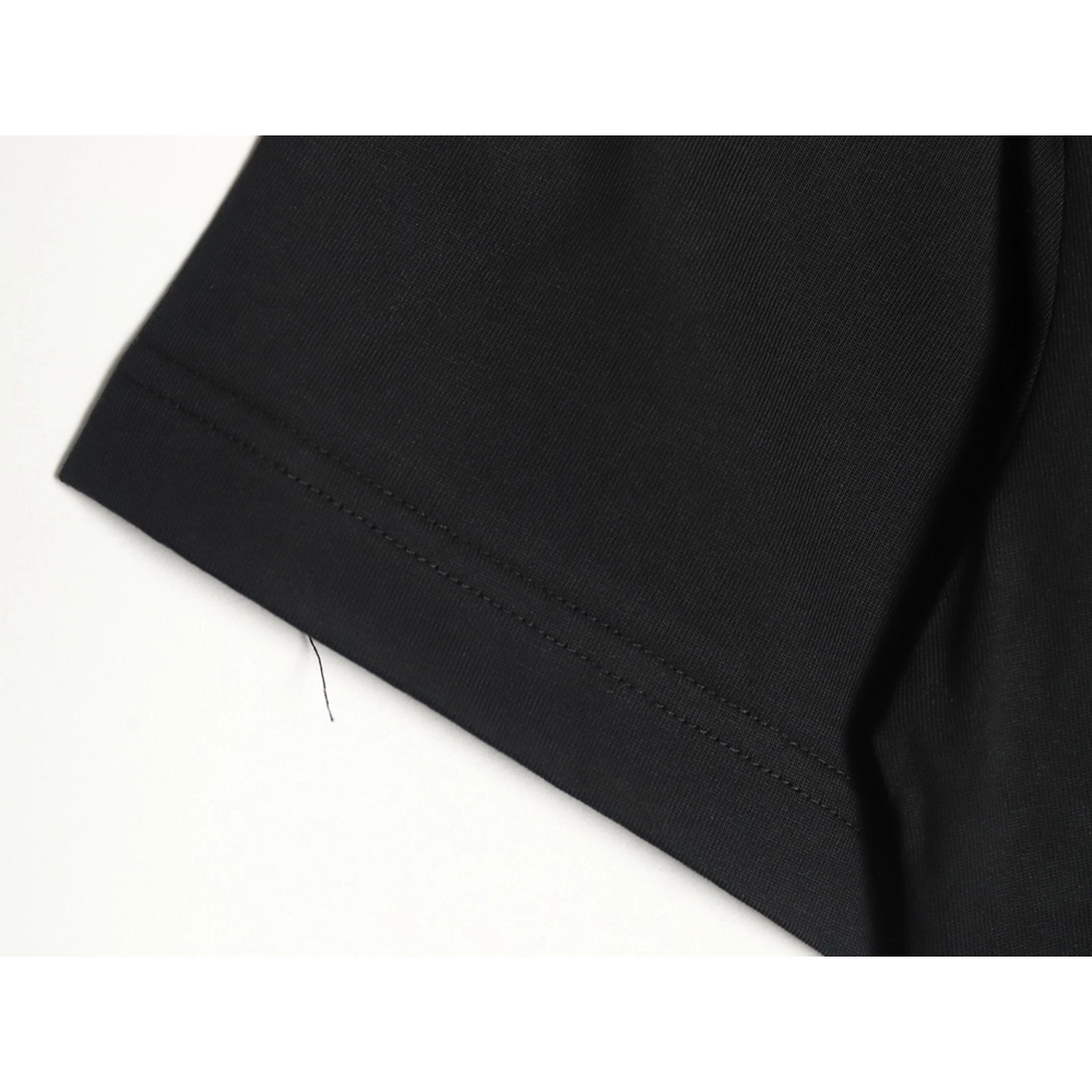 Loewe &amp; Hals Moving Castle Joint Pocket Flame Embroidered Short Sleeve T-shirt TSK1,Loewe