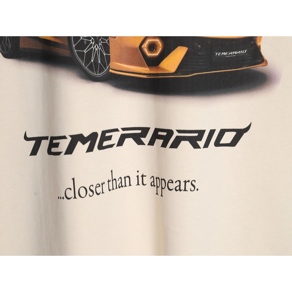 Balenciaga &amp; Lamborghini printed short-sleeved T-shirt,Balenciaga
