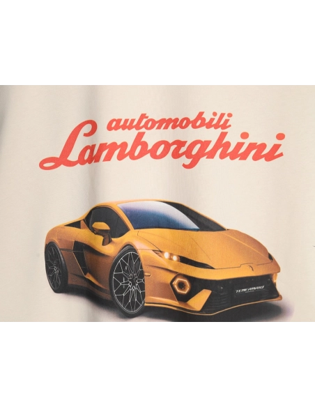 Balenciaga &amp; Lamborghini printed short-sleeved T-shirt,Balenciaga
