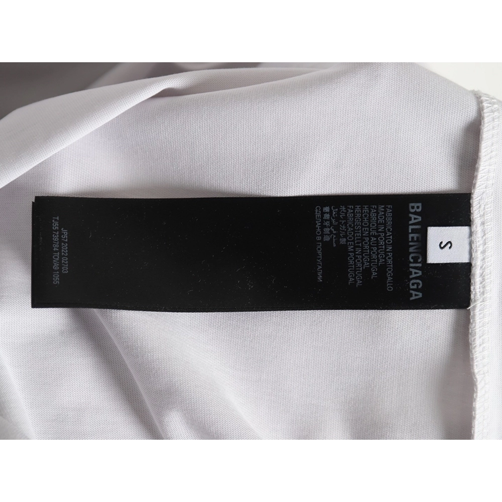 Balenciaga &amp; Lamborghini printed short-sleeved T-shirt TSK1,Balenciaga
