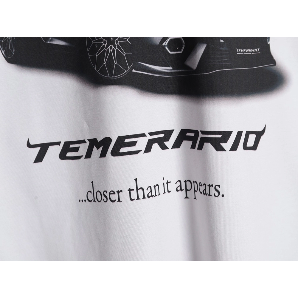Balenciaga &amp; Lamborghini printed short-sleeved T-shirt TSK1,Balenciaga