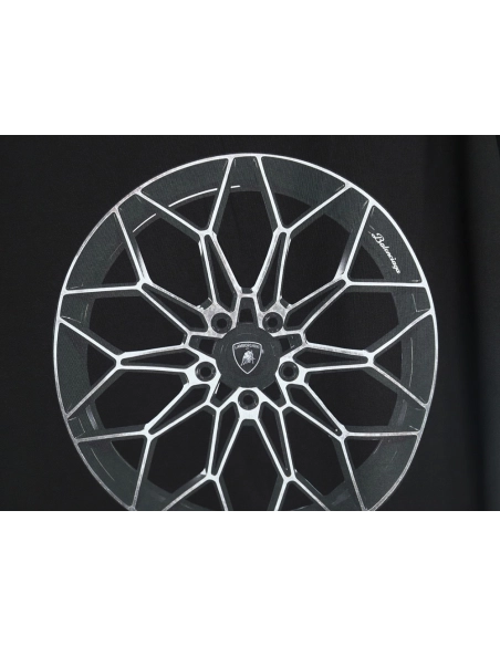 Balenciaga &amp; Lamborghini printed short-sleeved T-shirt TSK2,Balenciaga