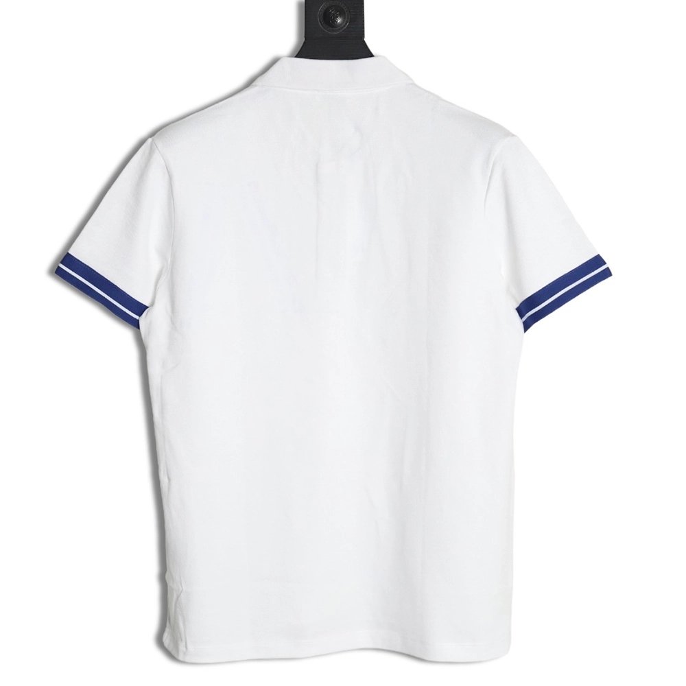 Burberry Warhorse cuff print short sleeve polo shirt,Burberry