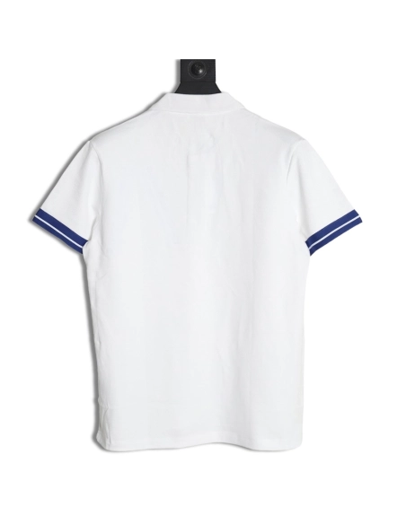 Burberry Warhorse cuff print short sleeve polo shirt,Burberry