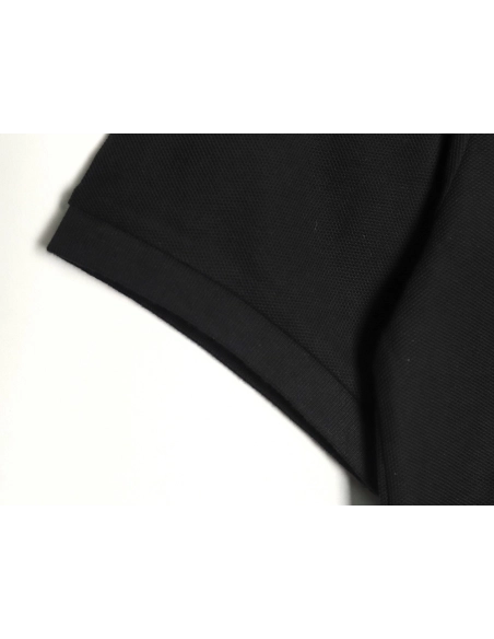 Burberry Classic Collar Stripe Logo Embroidered Short Sleeve Polo Shirt TSK2,Burberry