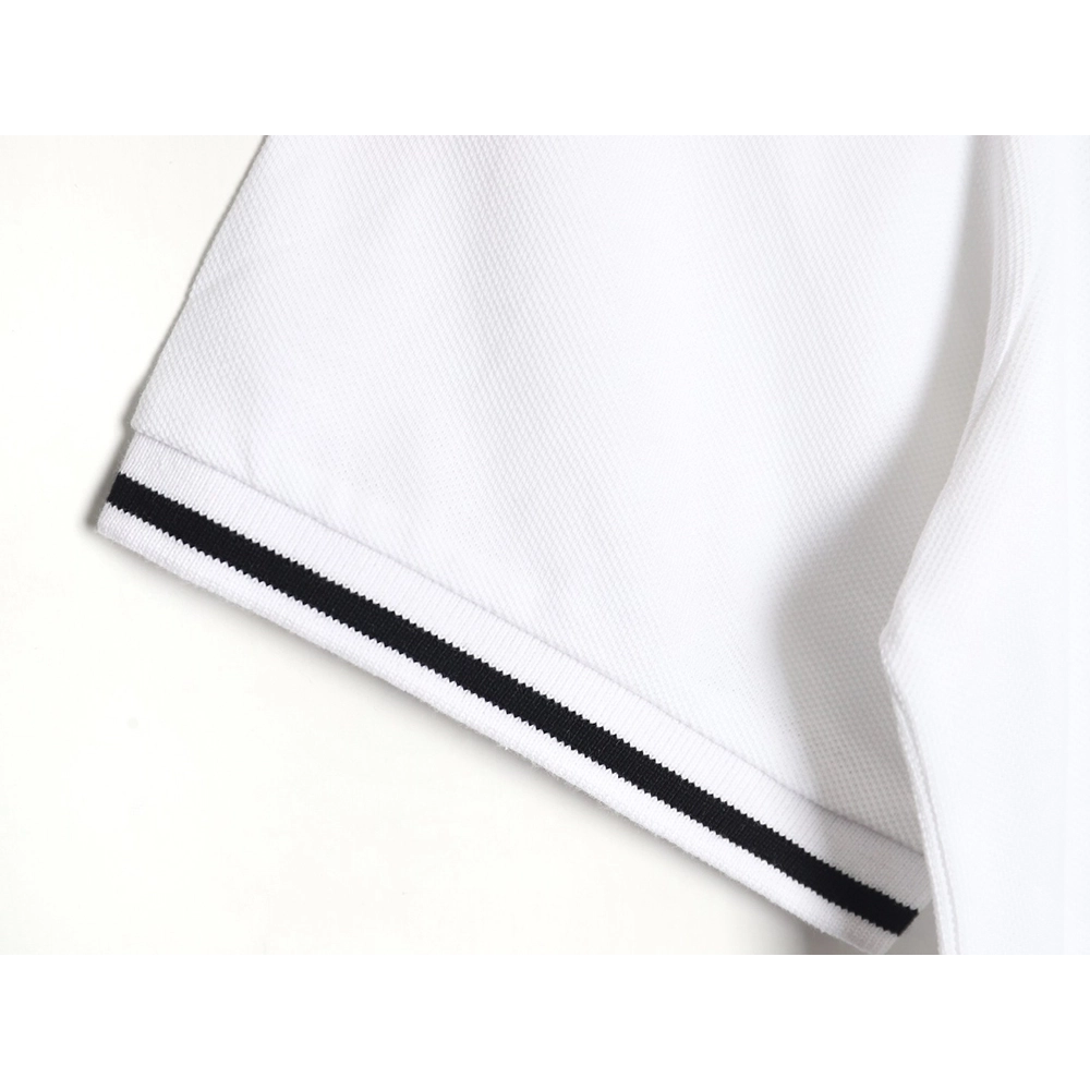 Zegna classic chest letter embroidered polo shirt,Zegna