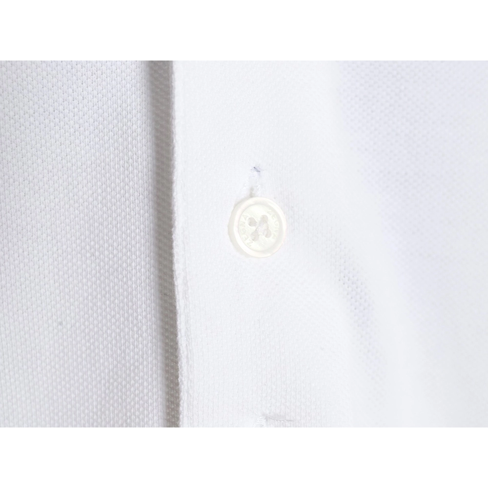 Zegna classic chest letter embroidered polo shirt,Zegna