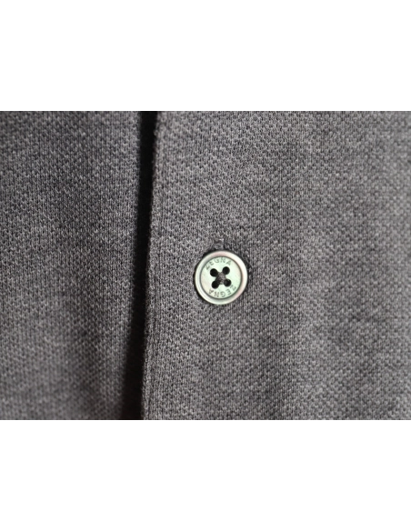 Zegna classic chest letter embroidered polo shirt TSK1,Zegna