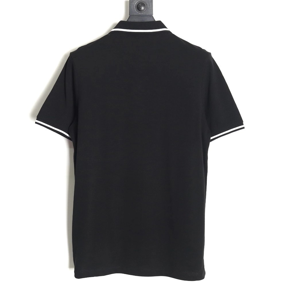 Zegna classic chest letter embroidered polo shirt TSK2,Zegna