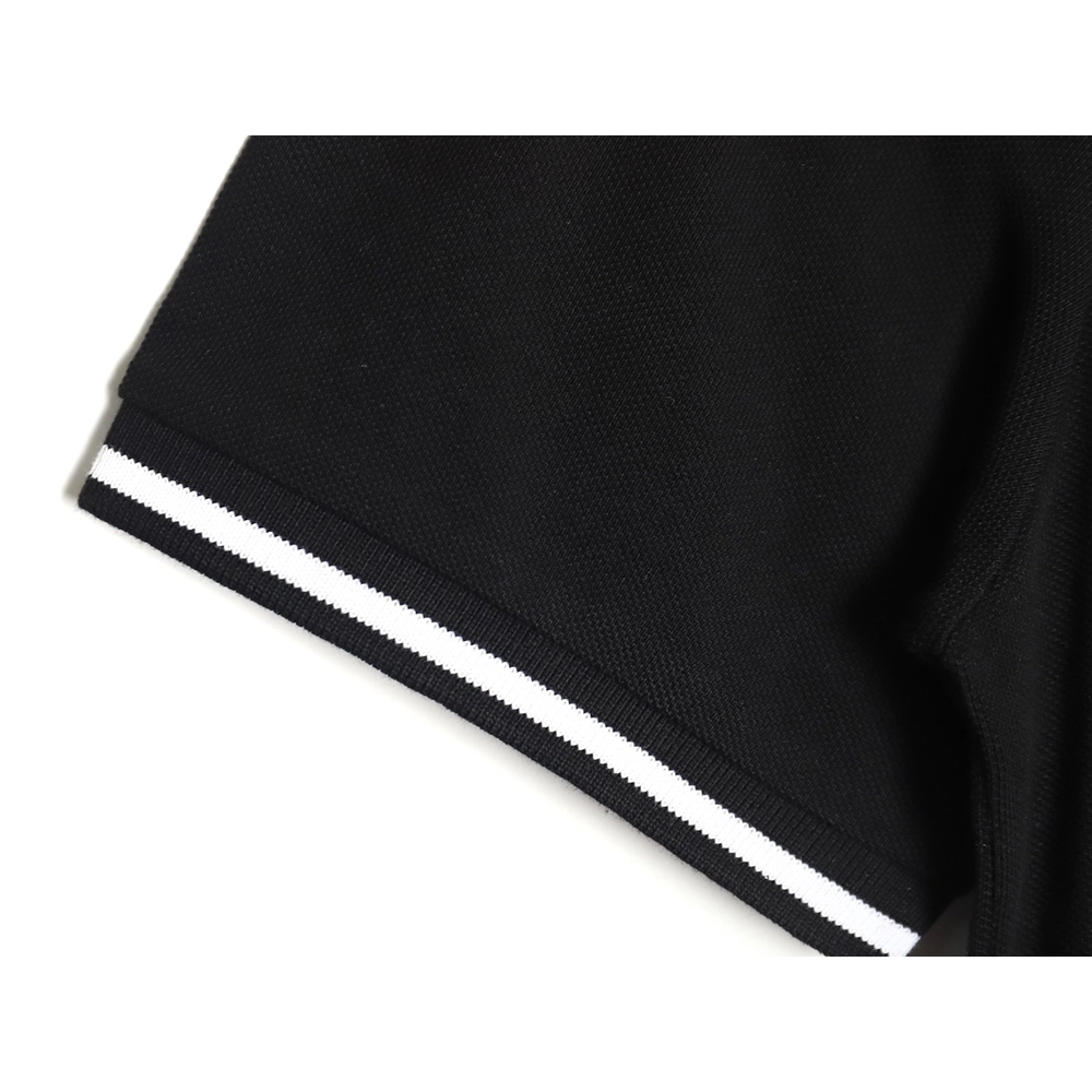 Zegna classic chest letter embroidered polo shirt TSK2,Zegna