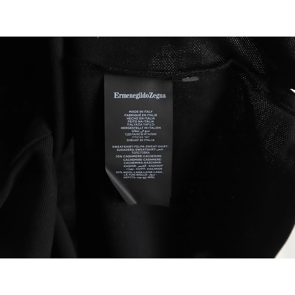 Zegna classic chest letter embroidered polo shirt TSK2,Zegna