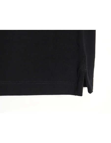 Prada color block ribbed collar POLO short sleeve TSK1,Prada