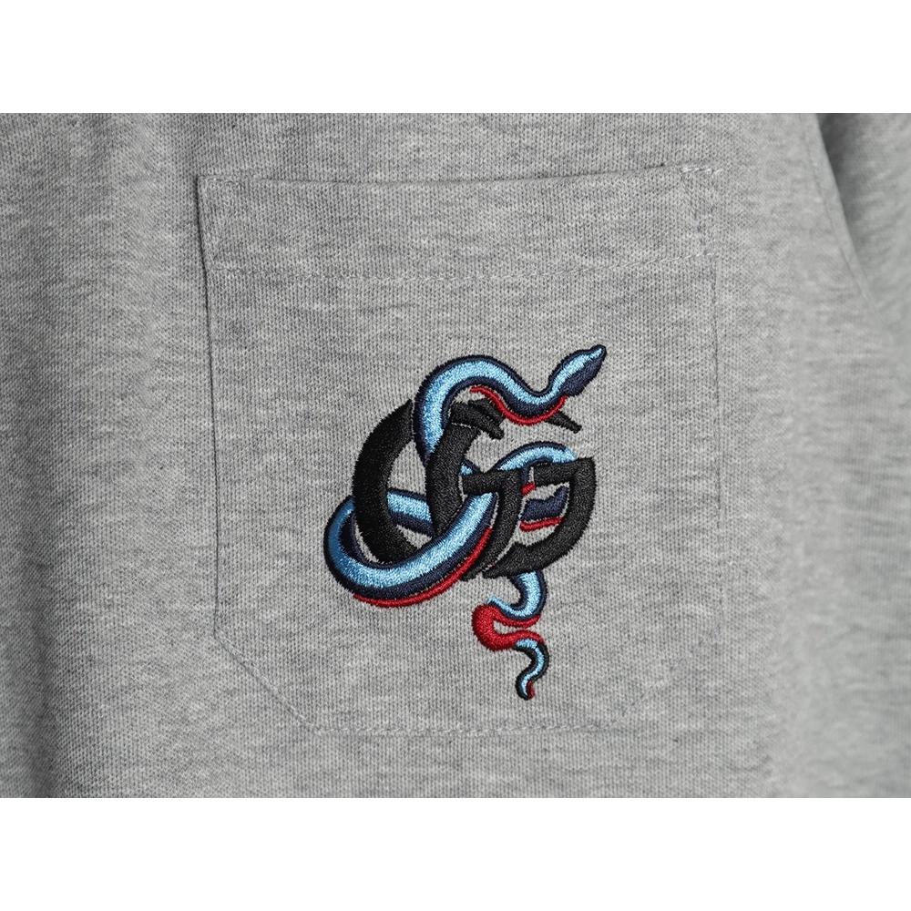 Gucci Chest Pocket Embroidered Polo Shirt,Gucci