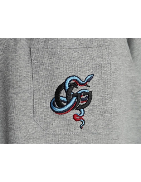 Gucci Chest Pocket Embroidered Polo Shirt,Gucci