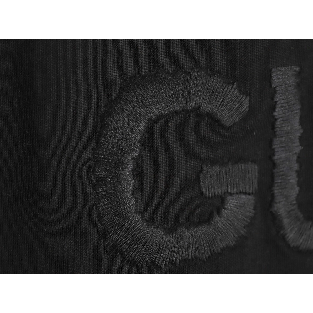 Gucci Chest Lettering Embroidered Short Sleeve T-Shirt,Gucci