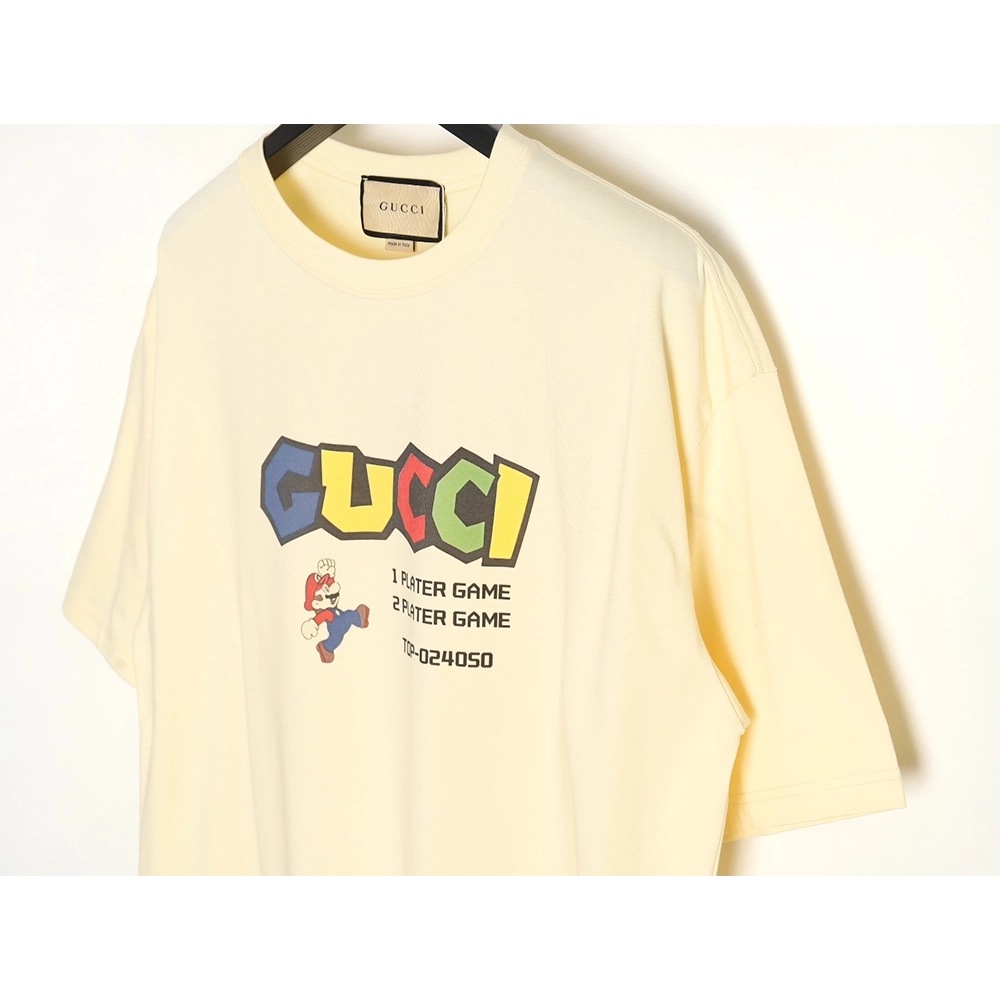 Gucci Mario colorful lettering short-sleeved T-shirt,Gucci