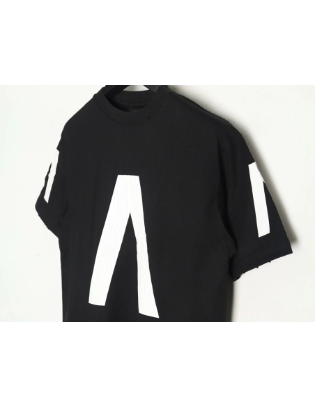 Balenciaga cracked arrow print short sleeves TSK1,Balenciaga