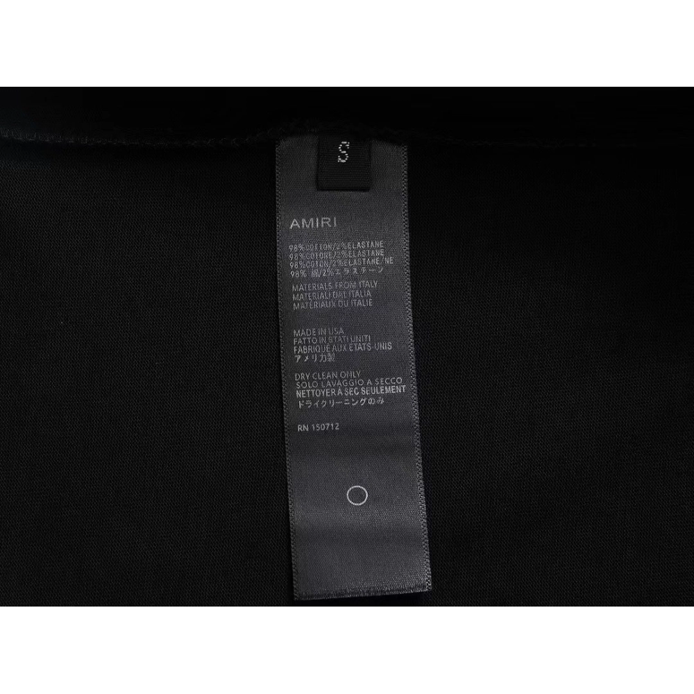 Amiri New Short Sleeve T-shirt,Amiri T Shirt,Tshirt,APPAREL