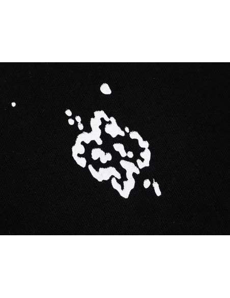 Amiri Cashew Flower Embossed Short Sleeve T-shirt,Amiri T Shirt,Tshirt,APPAREL