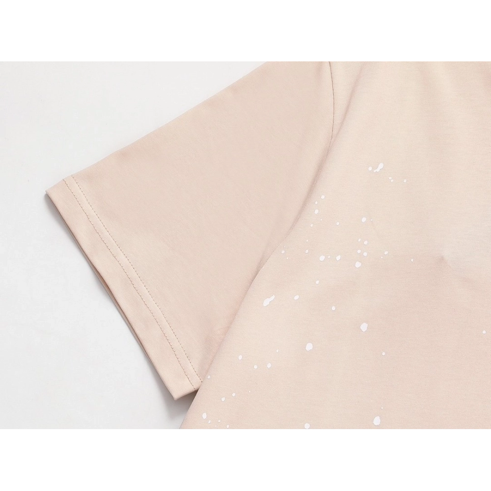 Amiri Cashew Flower Embossed Short Sleeve T-shirt,Amiri T Shirt,Tshirt,APPAREL