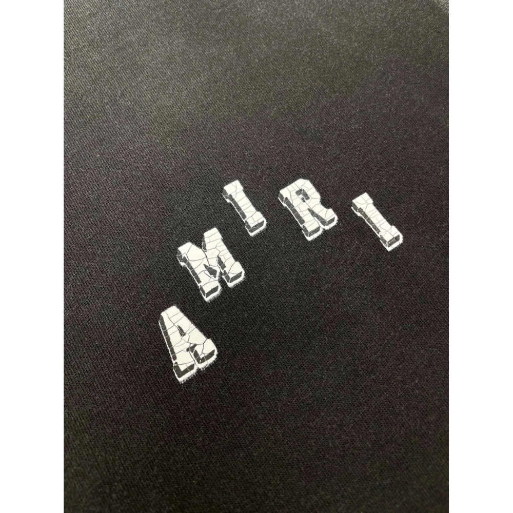 Amiri New Vintage Washed Distressed Short-Sleeve T-shirt,Amiri T Shirt,Tshirt,APPAREL