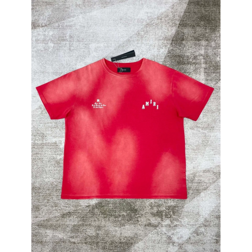 Amiri New Vintage Washed Distressed Short-Sleeve T-shirt,Amiri T Shirt,Tshirt,APPAREL