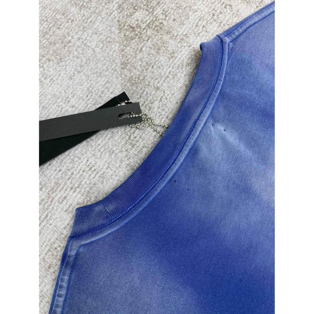 Amiri New Vintage Washed Distressed Short Sleeve T-shirt,Amiri T Shirt,Tshirt,APPAREL