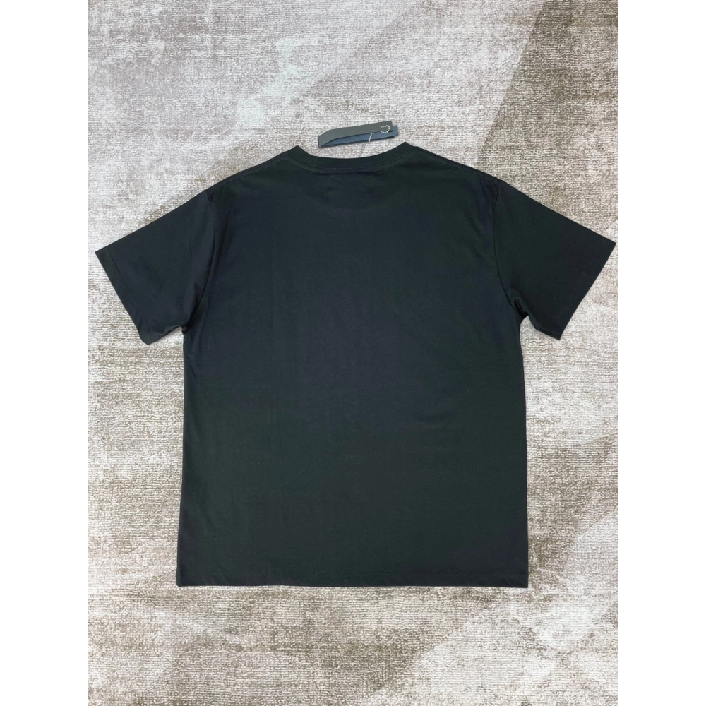 Amiri cashew flower print short-sleeved rear paste print T-shirt,Amiri T Shirt,Tshirt,APPAREL
