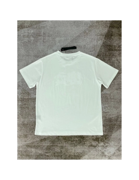 Amiri cashew flower print short-sleeved rear paste print T-shirt,Amiri T Shirt,Tshirt,APPAREL