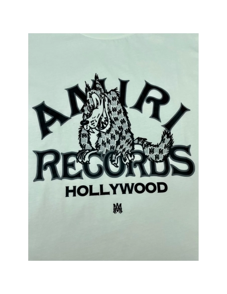 Amiri New Wolf Printed Short Sleeve T-shirt,Amiri T Shirt,Tshirt,APPAREL