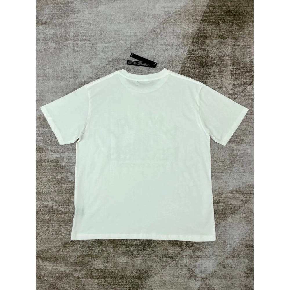 Amiri New Wolf Printed Short Sleeve T-shirt,Amiri T Shirt,Tshirt,APPAREL