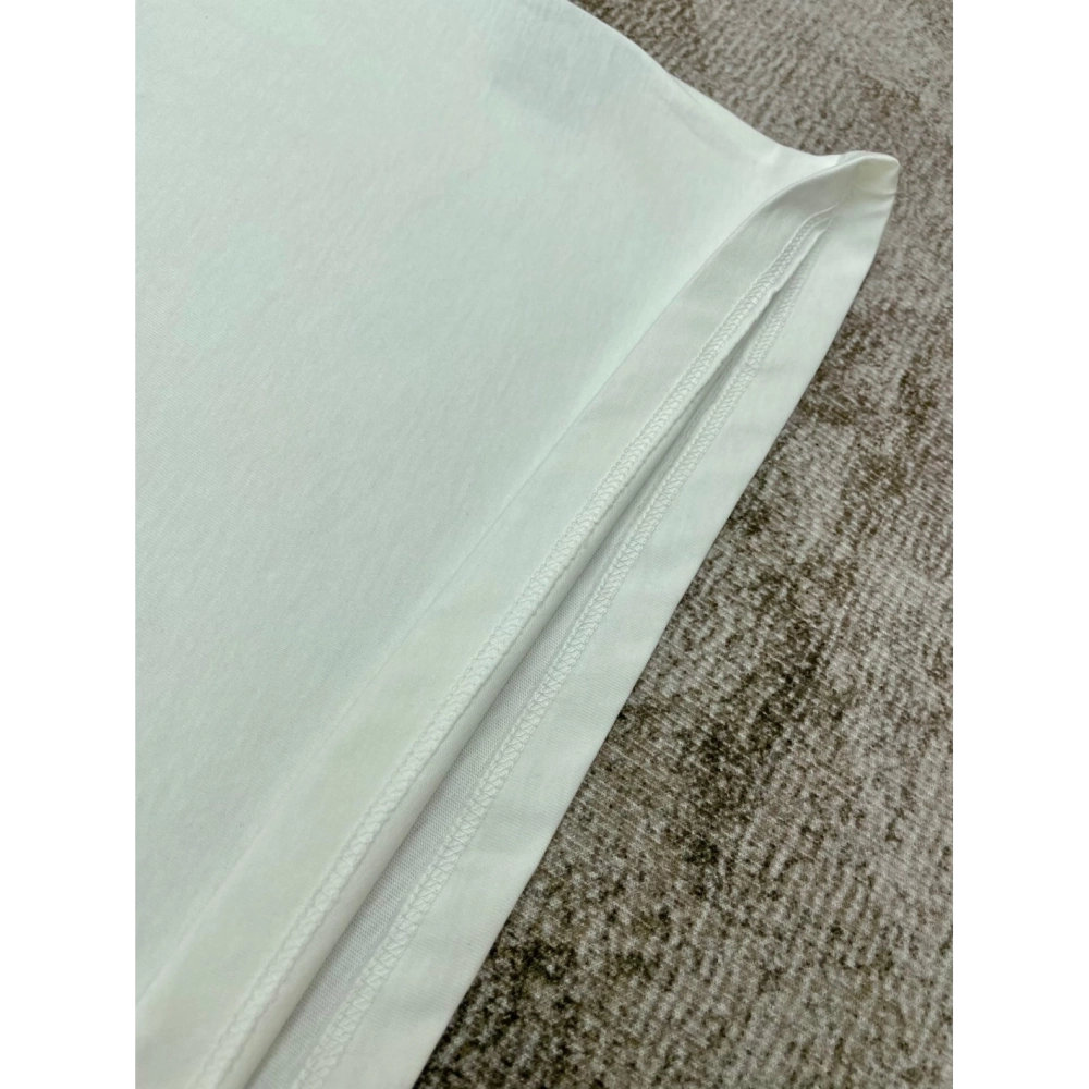 Amiri New Wolf Printed Short Sleeve T-shirt,Amiri T Shirt,Tshirt,APPAREL