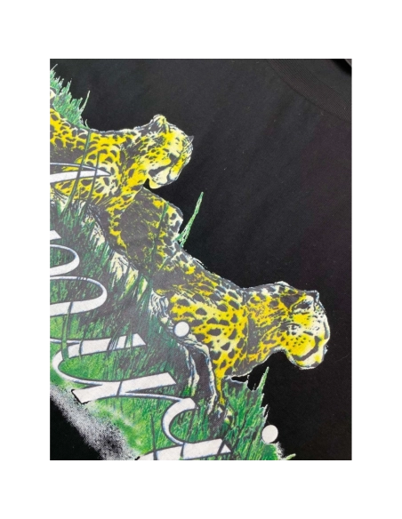 Amiri New Double Leopard Printed Short-Sleeve T-shirt,Amiri T Shirt,Tshirt,APPAREL