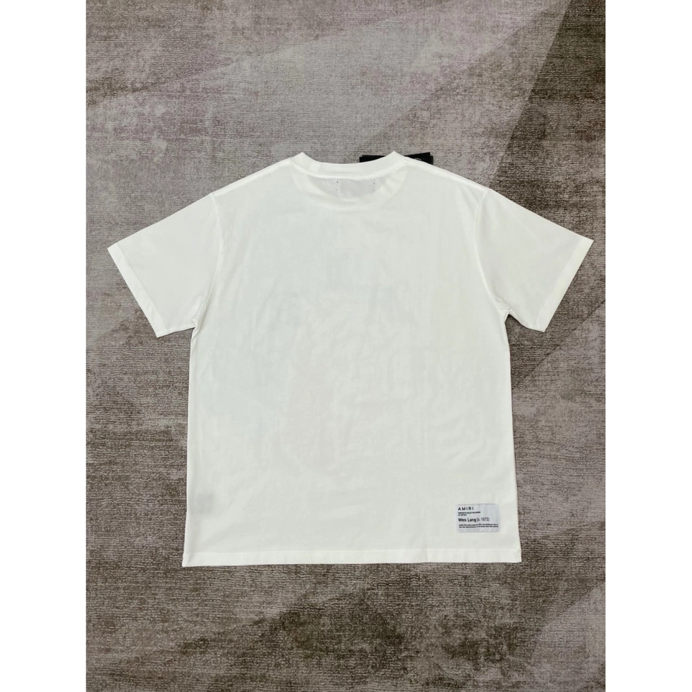 Amiri Sanskrit red skull head printt T-shirt,Amiri T Shirt,Tshirt,APPAREL