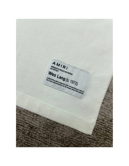 Amiri Sanskrit red skull head printt T-shirt,Amiri T Shirt,Tshirt,APPAREL